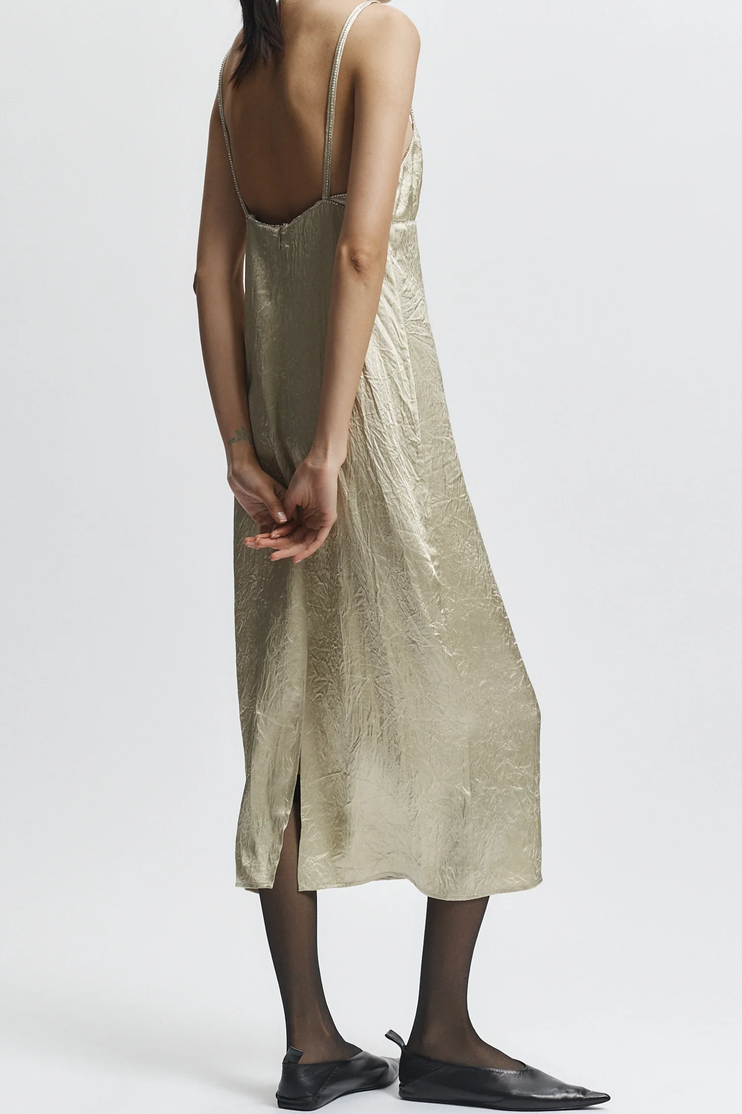 Cannon Dress, Celery