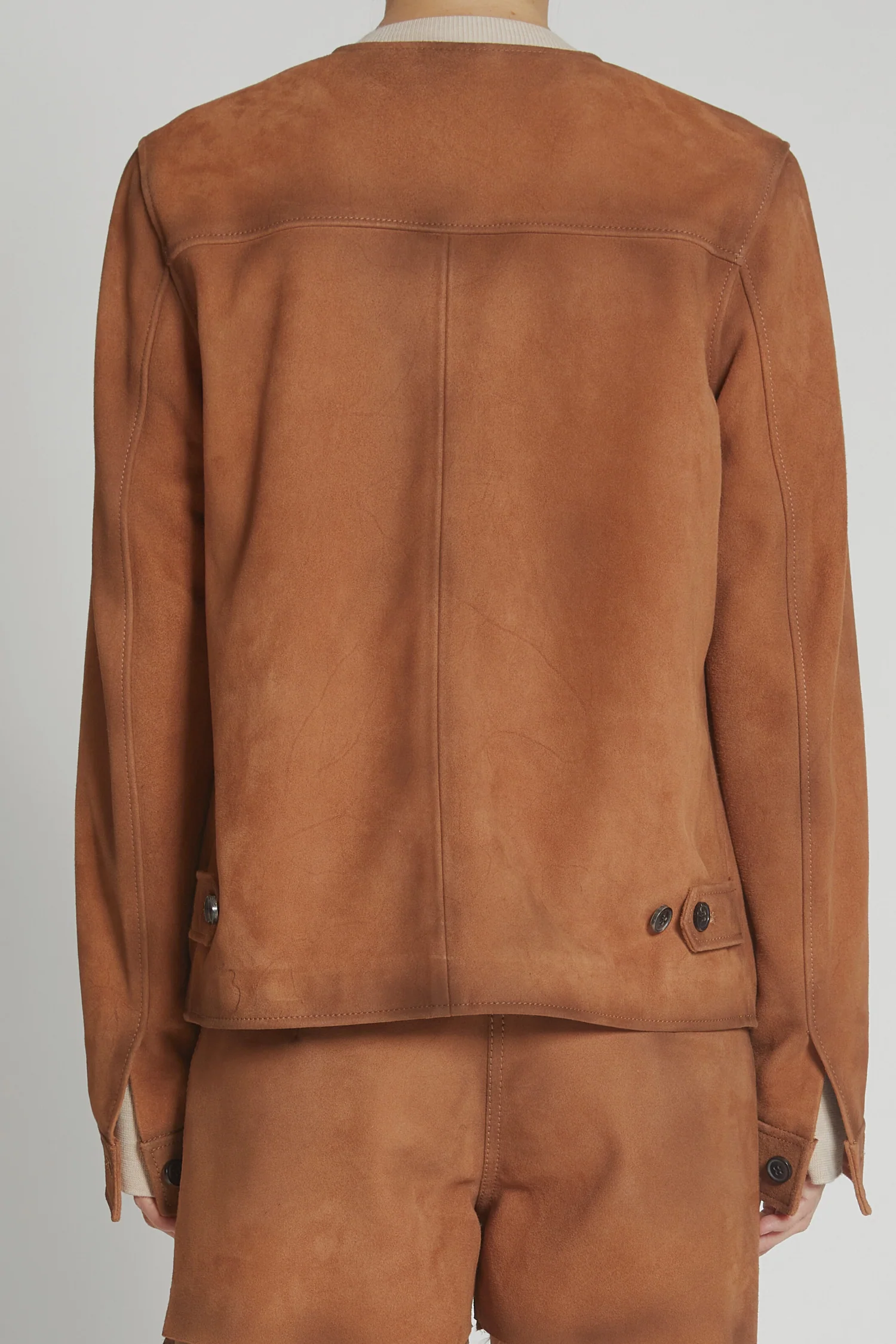 Charlee Vintage Suede Jacket, Bronze 4 Charlee Vintage Suede Jacket, Bronze